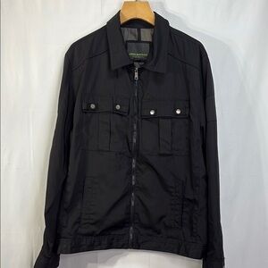 🚢 John Bartlett Black Lightweight  Jacket with Relaxed Fit